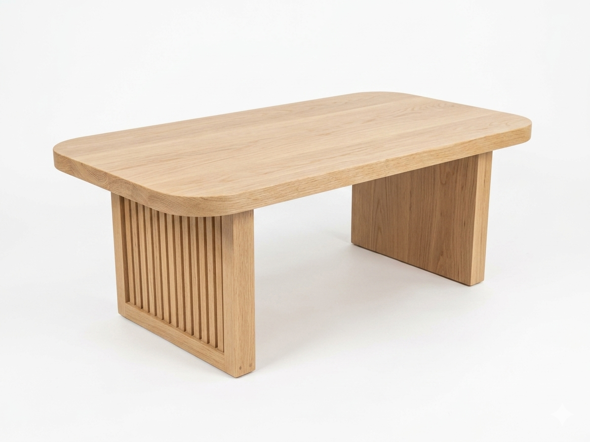 Zara Fluted Coffee Table